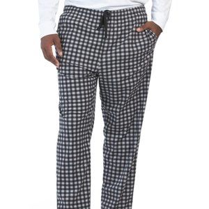 Nautica Cozy Fleece Check Pajama Lounge Pants NWT